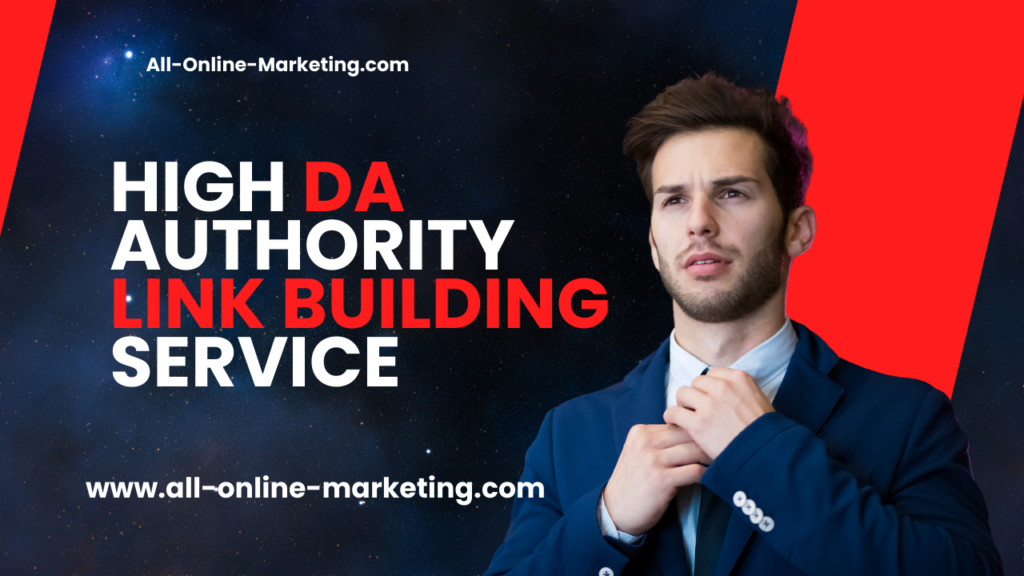 SEO Backlinks High DA Authority Link Building Service for Google Ranking : Boost Your Google Ranking with Manually Created SEO Backlinks all-online-marketing.com